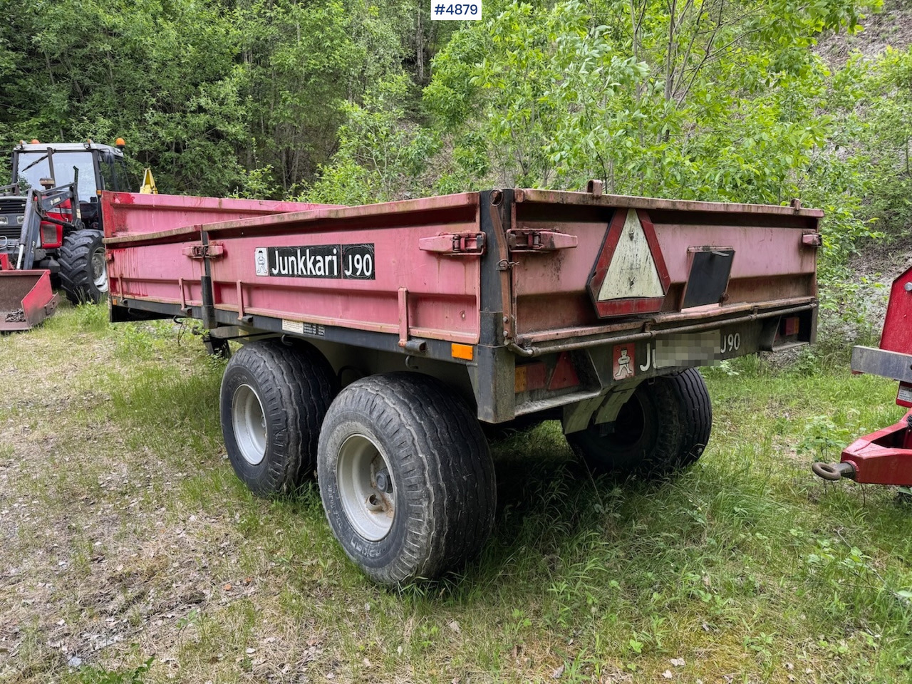 2005 Junkkari J90 - Zemědělský přívěs: obrázek 3 2005 Junkkari J90 - Zemědělský přívěs: obrázek 3