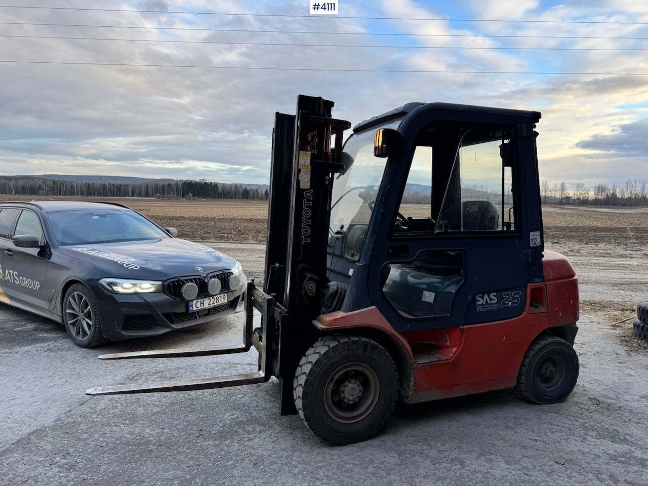 Vysokozdvižný vozík 2005 Toyota 62-7FDF25 Forklift: obrázek 1