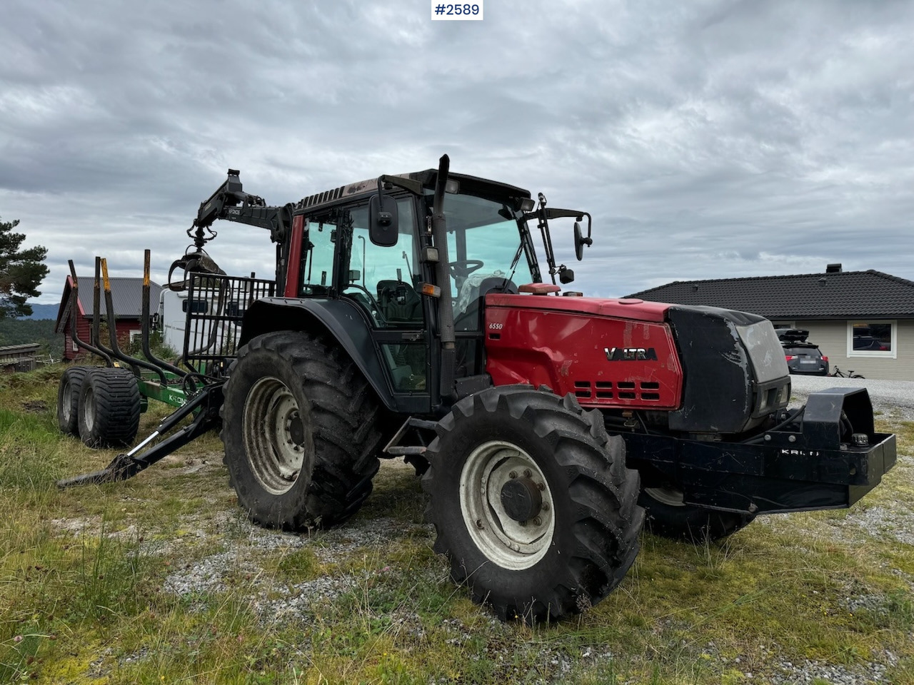 2005 Valtra 6550 Turbo with Kronos 120H 4WD B - Traktor: obrázek 4 2005 Valtra 6550 Turbo with Kronos 120H 4WD B - Traktor: obrázek 4