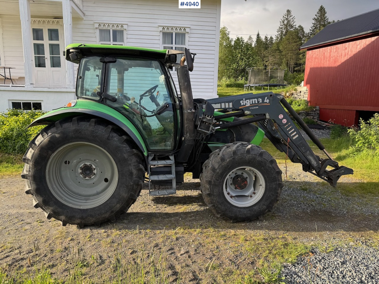 2006 Deutz-Fahr Agrotron K90 w/front loader. - Traktor: obrázek 1 2006 Deutz-Fahr Agrotron K90 w/front loader. - Traktor: obrázek 1