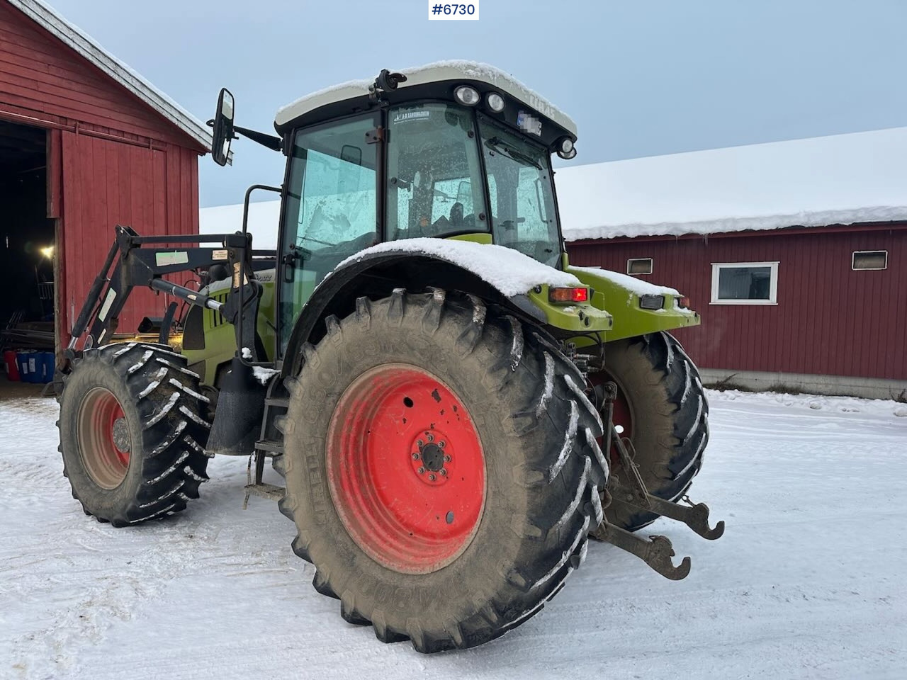 2007 Claas Ares 697 4x4 with front loader. SEE VIDEO. - Traktor: obrázek 3 2007 Claas Ares 697 4x4 with front loader. SEE VIDEO. - Traktor: obrázek 3