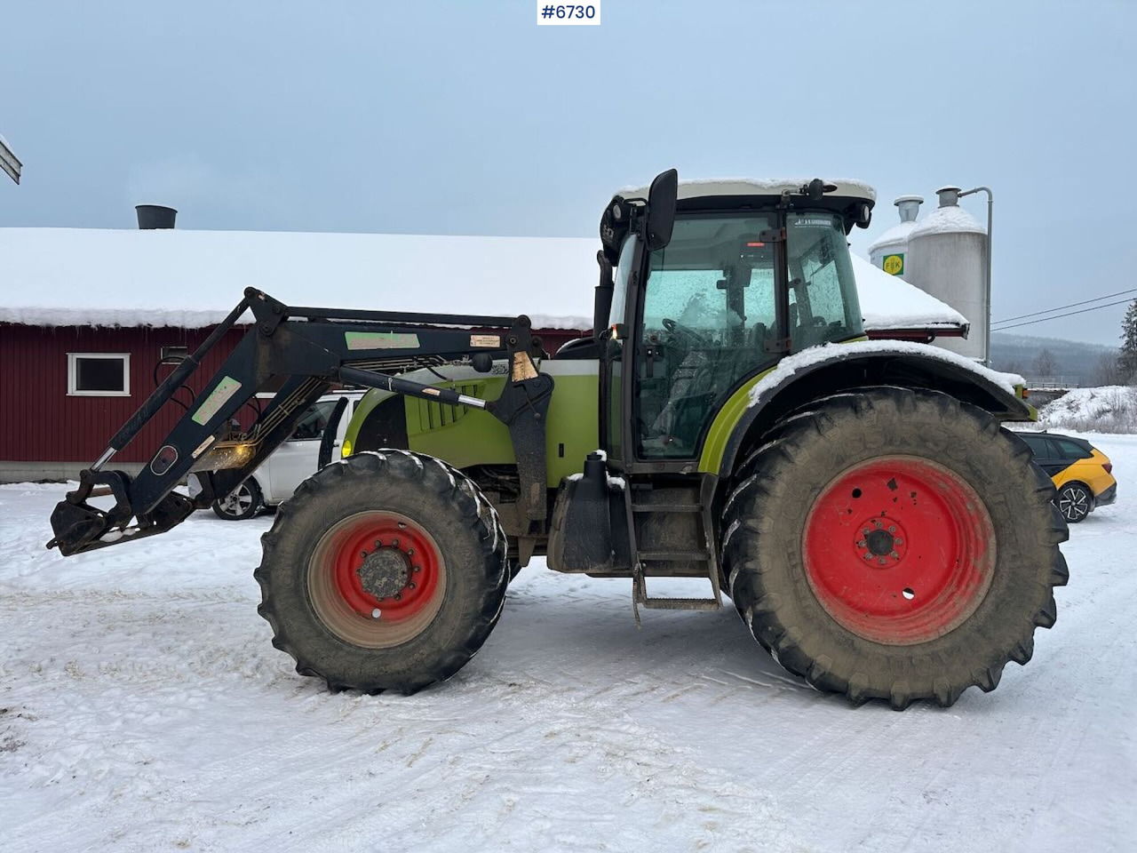 2007 Claas Ares 697 4x4 with front loader. SEE VIDEO. - Traktor: obrázek 2 2007 Claas Ares 697 4x4 with front loader. SEE VIDEO. - Traktor: obrázek 2