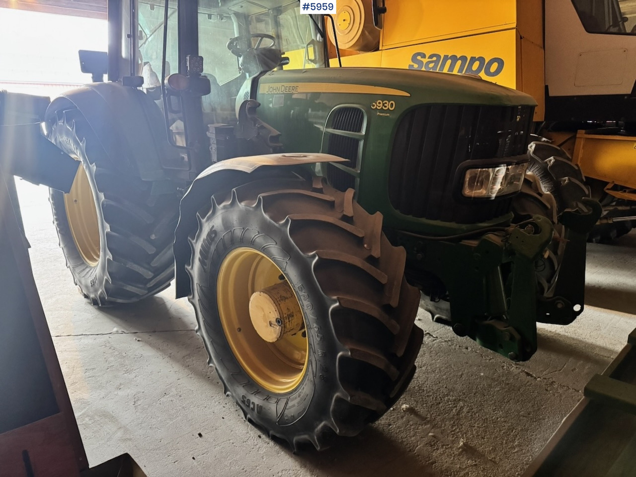2007 John Deere 6930 w/ Front loader, hydraulics and Front PTO. Rep object. - Traktor: obrázek 5 2007 John Deere 6930 w/ Front loader, hydraulics and Front PTO. Rep object. - Traktor: obrázek 5