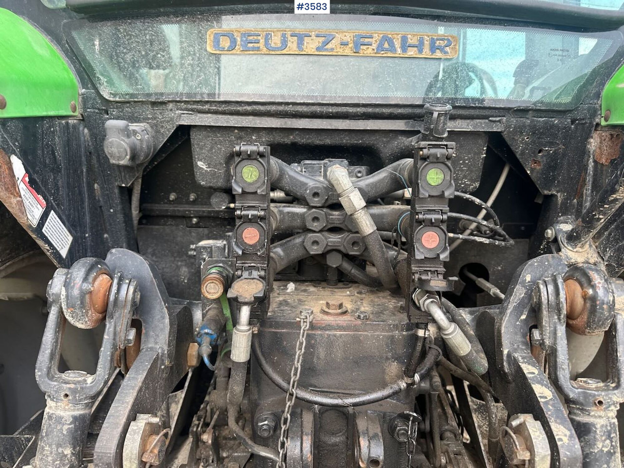 2008 Deutz-Fahr Agrofarm 100 traktor w/ Trima Front loader. See hours! leasing 2008 Deutz-Fahr Agrofarm 100 traktor w/ Trima Front loader. See hours!: obrázek 11