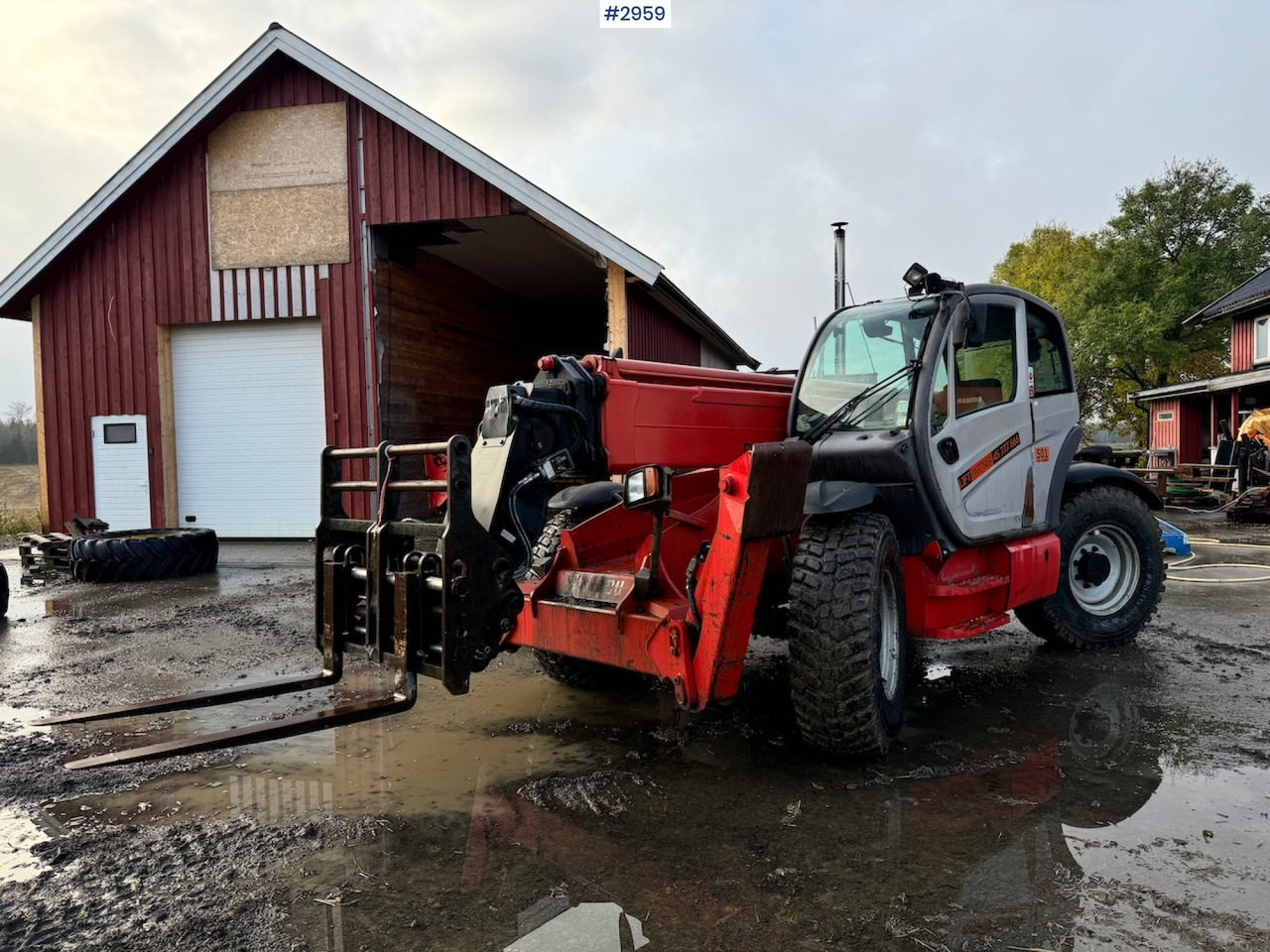 2009 Manitou MT 1440 Telescopic truck w/ Bucket, Pallet forks and Lifting jib - Traktor: obrázek 4 2009 Manitou MT 1440 Telescopic truck w/ Bucket, Pallet forks and Lifting jib - Traktor: obrázek 4
