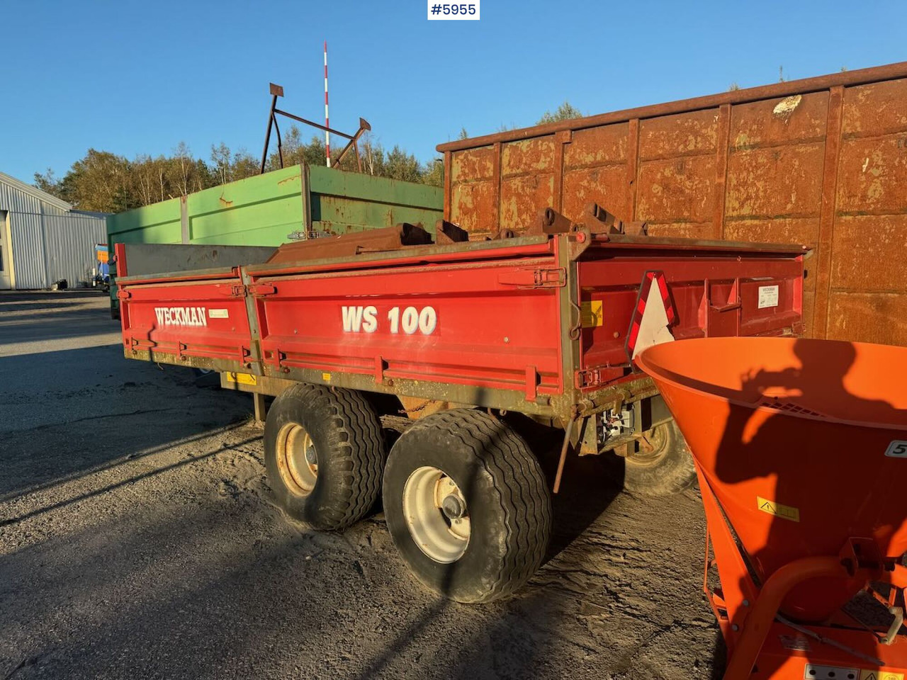 2011 Weckman WS100 - Zemědělský přívěs: obrázek 4 2011 Weckman WS100 - Zemědělský přívěs: obrázek 4