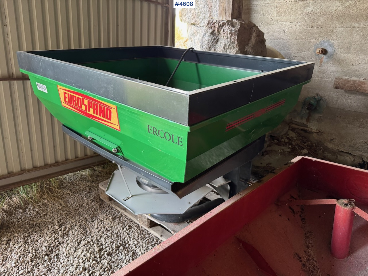 2012 EuroSpand Ercole Fertilizer Spreader - Rozmetadlo hnoje: obrázek 1 2012 EuroSpand Ercole Fertilizer Spreader - Rozmetadlo hnoje: obrázek 1