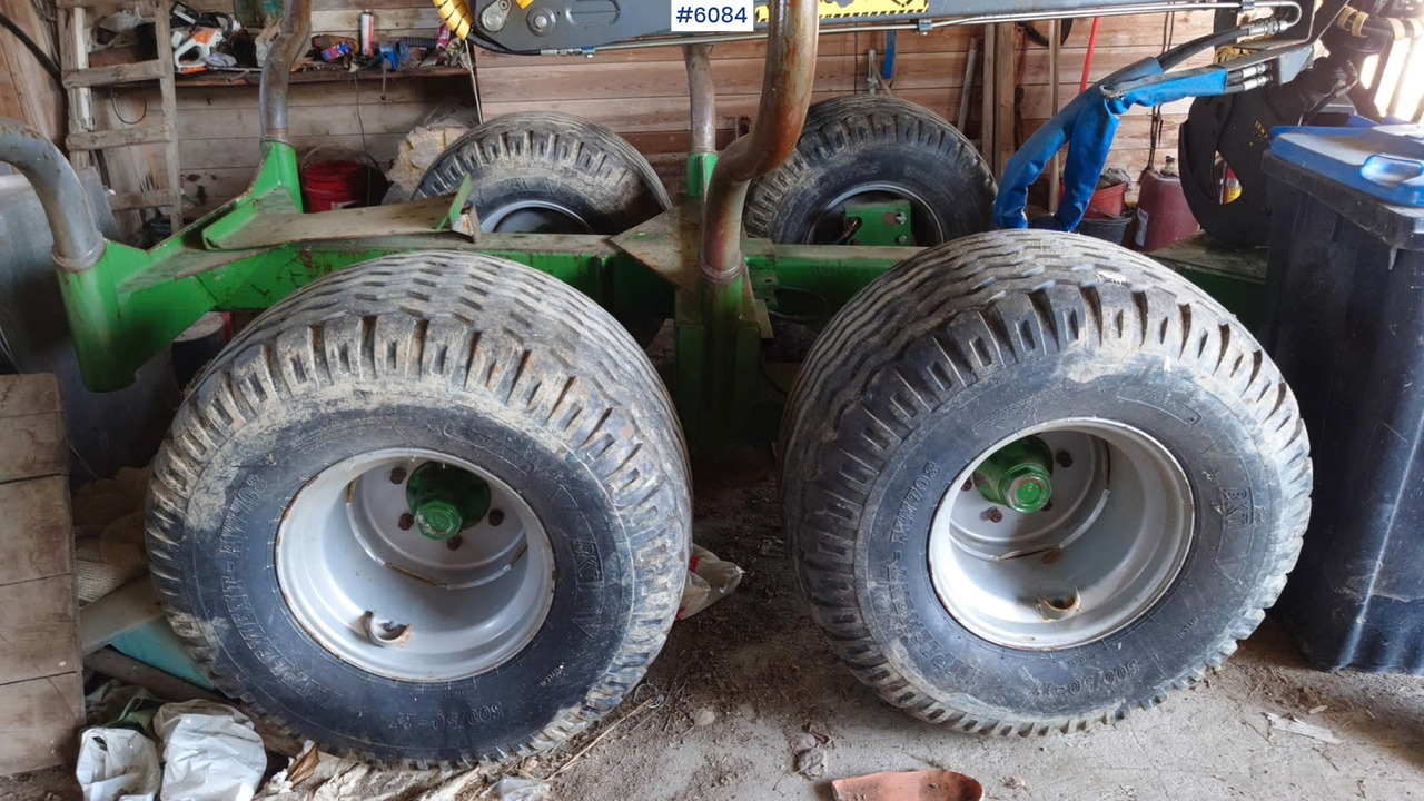 2012 Farma T10 Timber trailer w/ Farma C 6.3 G2 Crane. - Klanicový přívěs: obrázek 4 2012 Farma T10 Timber trailer w/ Farma C 6.3 G2 Crane. - Klanicový přívěs: obrázek 4