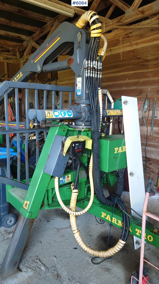 2012 Farma T10 Timber trailer w/ Farma C 6.3 G2 Crane. - Klanicový přívěs: obrázek 2 2012 Farma T10 Timber trailer w/ Farma C 6.3 G2 Crane. - Klanicový přívěs: obrázek 2