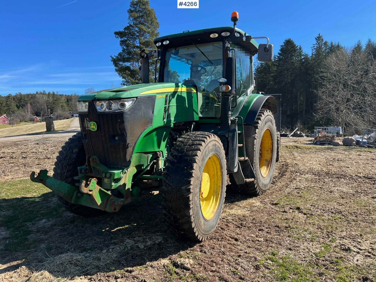 2012 John Deere 7260R Tractor w/ PTO - Traktor: obrázek 2 2012 John Deere 7260R Tractor w/ PTO - Traktor: obrázek 2