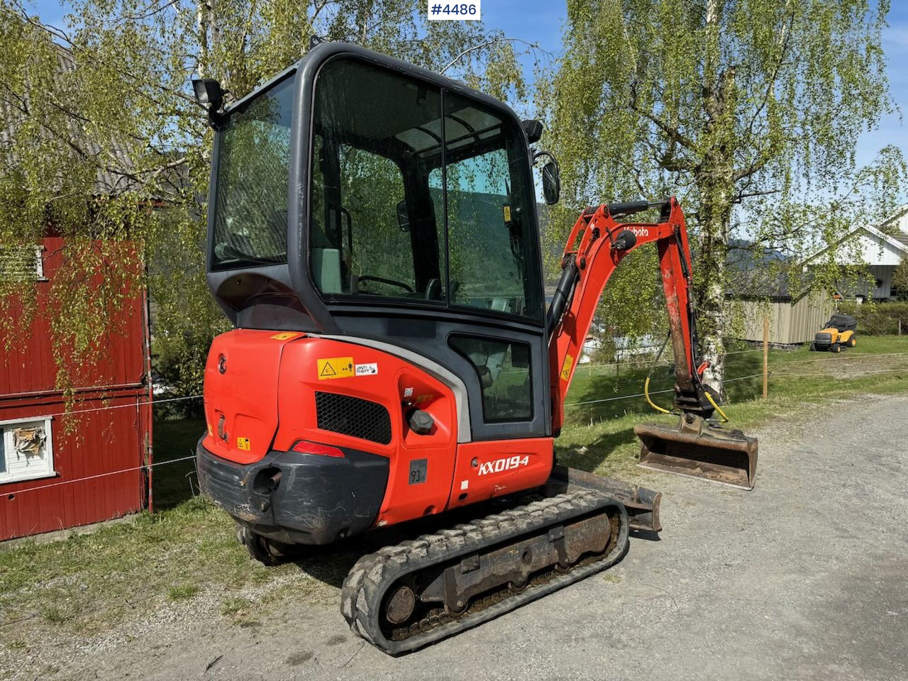2014 Kubota KX019 Mini excavator with two buckets - Rýpadlo: obrázek 3 2014 Kubota KX019 Mini excavator with two buckets - Rýpadlo: obrázek 3
