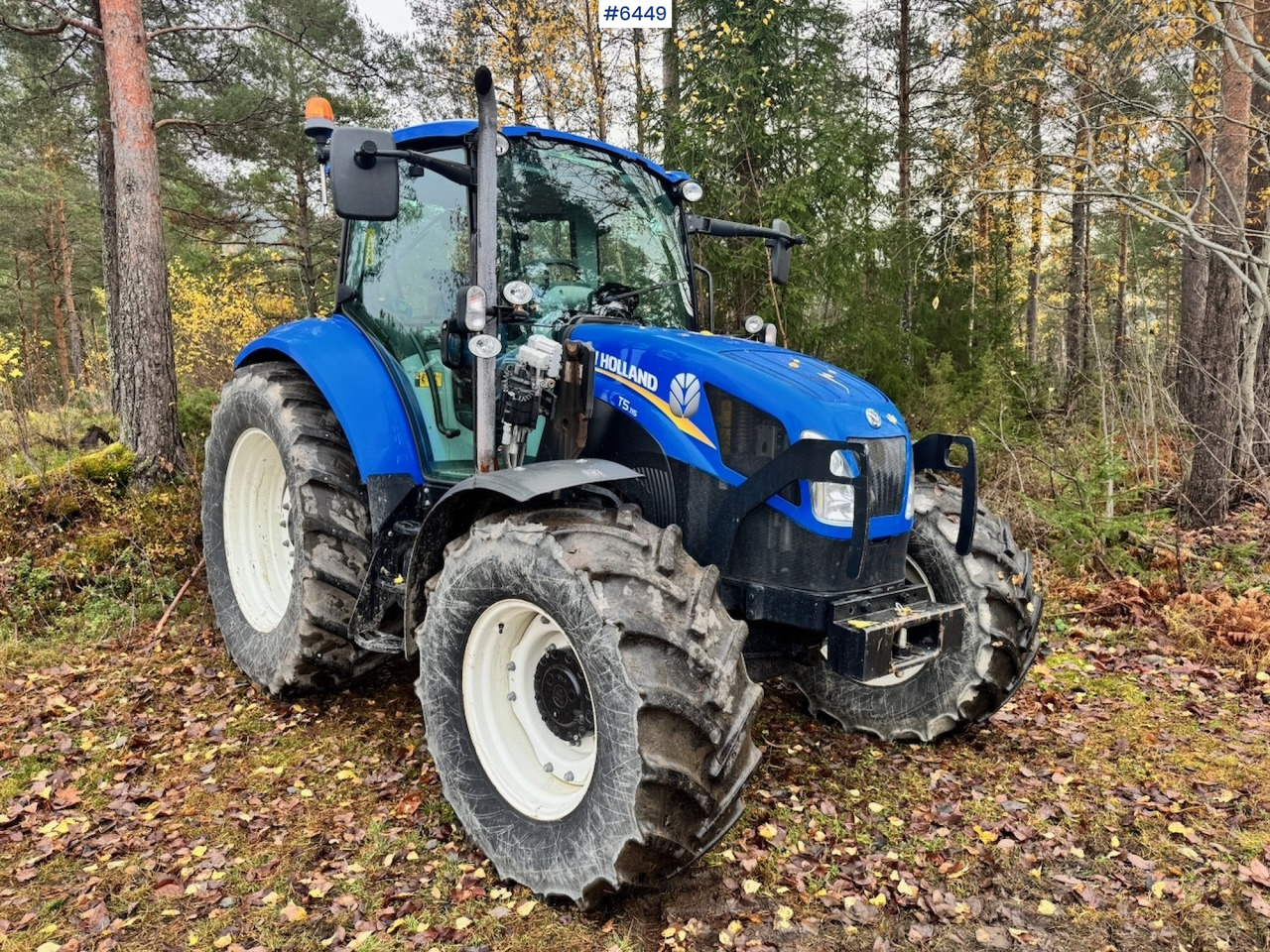 2014 New Holland T5.115 w/ Brackets and Central. 2400 hours! - Traktor: obrázek 1 2014 New Holland T5.115 w/ Brackets and Central. 2400 hours! - Traktor: obrázek 1