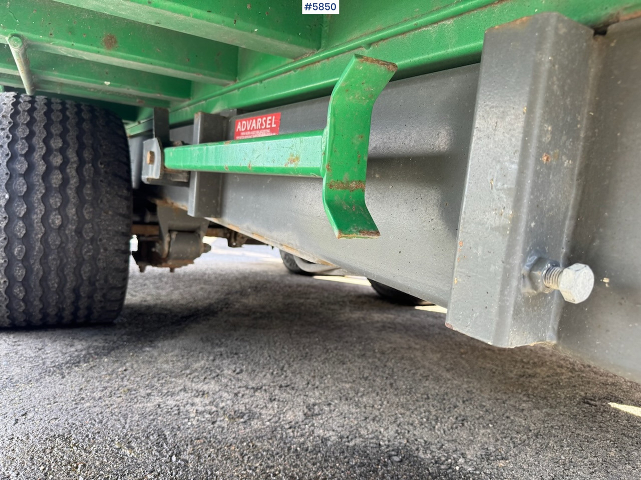 Zemědělský sklápěcí přívěs 2015 Foss EIK 5.150 Dumper with 50 km/h.: obrázek 9