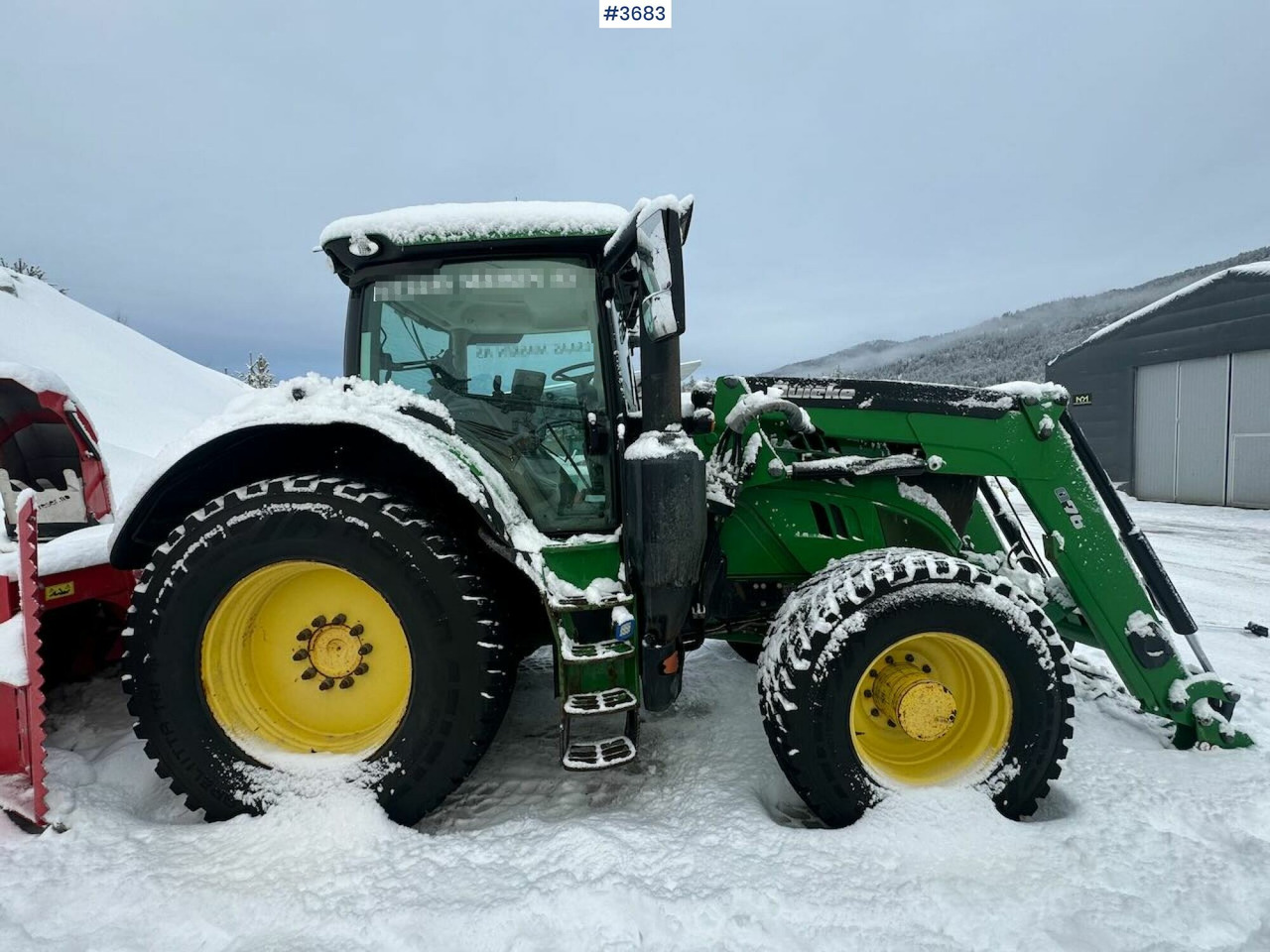 2016 John Deere 6175R 4x4 w/ front loader - Traktor: obrázek 1 2016 John Deere 6175R 4x4 w/ front loader - Traktor: obrázek 1