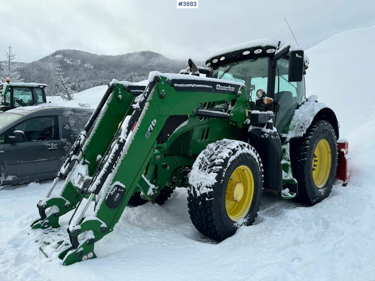 2016 John Deere 6175R 4x4 w/ front loader - Traktor: obrázek 4 2016 John Deere 6175R 4x4 w/ front loader - Traktor: obrázek 4