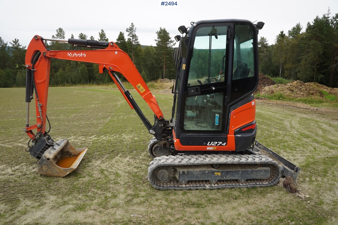 2018 Kubota U27-4 w/shear - Mini rýpadlo: obrázek 3 2018 Kubota U27-4 w/shear - Mini rýpadlo: obrázek 3