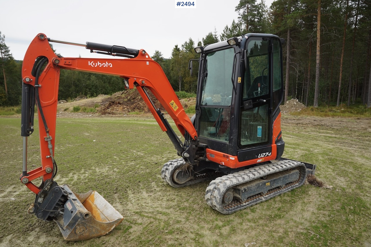 2018 Kubota U27-4 w/shear - Mini rýpadlo: obrázek 2 2018 Kubota U27-4 w/shear - Mini rýpadlo: obrázek 2