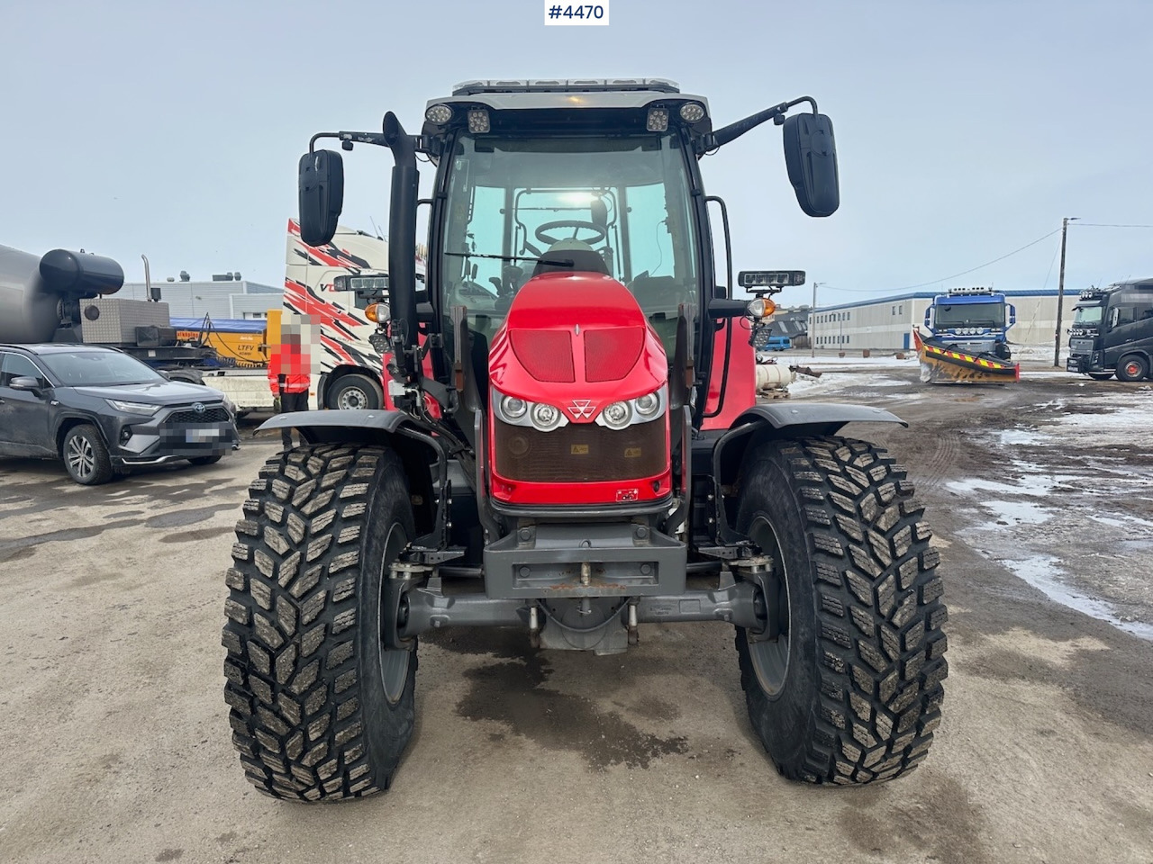 2018 Massey Ferguson MF5713 S w/ 2020 Dalen snow blower - Traktor: obrázek 5 2018 Massey Ferguson MF5713 S w/ 2020 Dalen snow blower - Traktor: obrázek 5