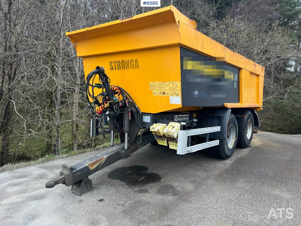 2019 2 axle Stronga DL1200 Dumper trailer - Zemědělský sklápěcí přívěs: obrázek 3 2019 2 axle Stronga DL1200 Dumper trailer - Zemědělský sklápěcí přívěs: obrázek 3
