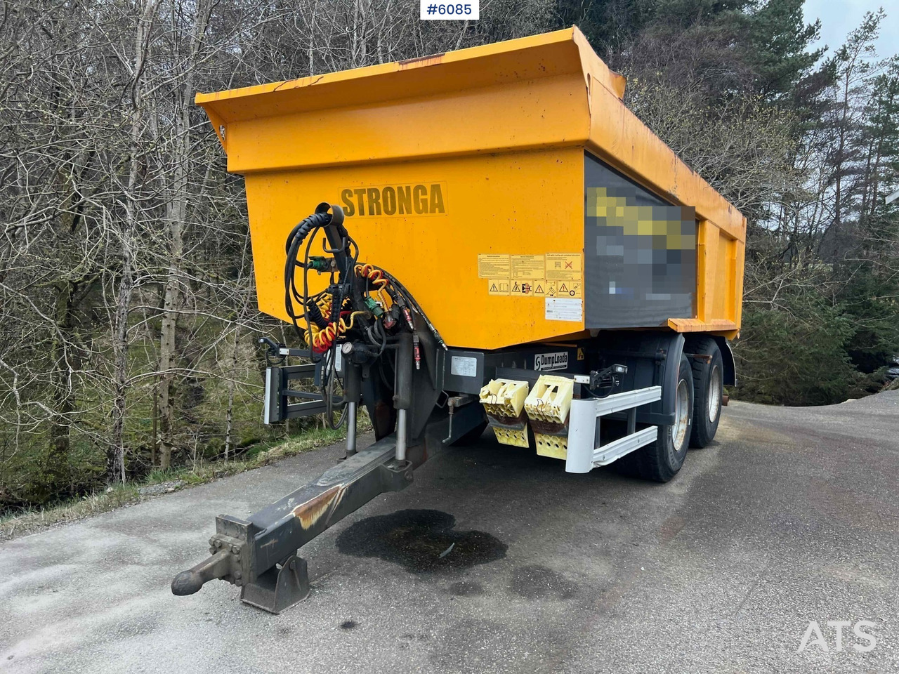 2019 2 axle Stronga DL1200 Dumper trailer - Zemědělský sklápěcí přívěs: obrázek 4 2019 2 axle Stronga DL1200 Dumper trailer - Zemědělský sklápěcí přívěs: obrázek 4