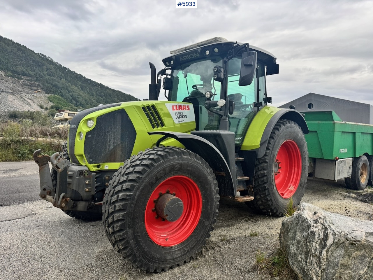 2019 Claas Arion 660 w/ Front hydraulics. - Traktor: obrázek 2 2019 Claas Arion 660 w/ Front hydraulics. - Traktor: obrázek 2