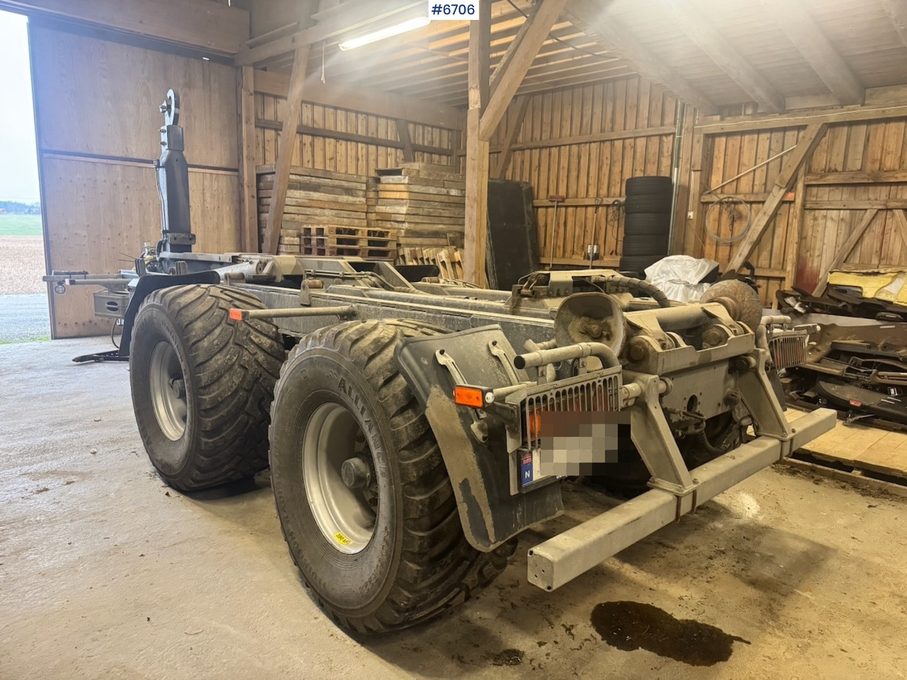 Zemědělský přívěs 2019 Pronar T286 Hook Trailer for Tractor: obrázek 7 Zemědělský přívěs 2019 Pronar T286 Hook Trailer for Tractor: obrázek 7