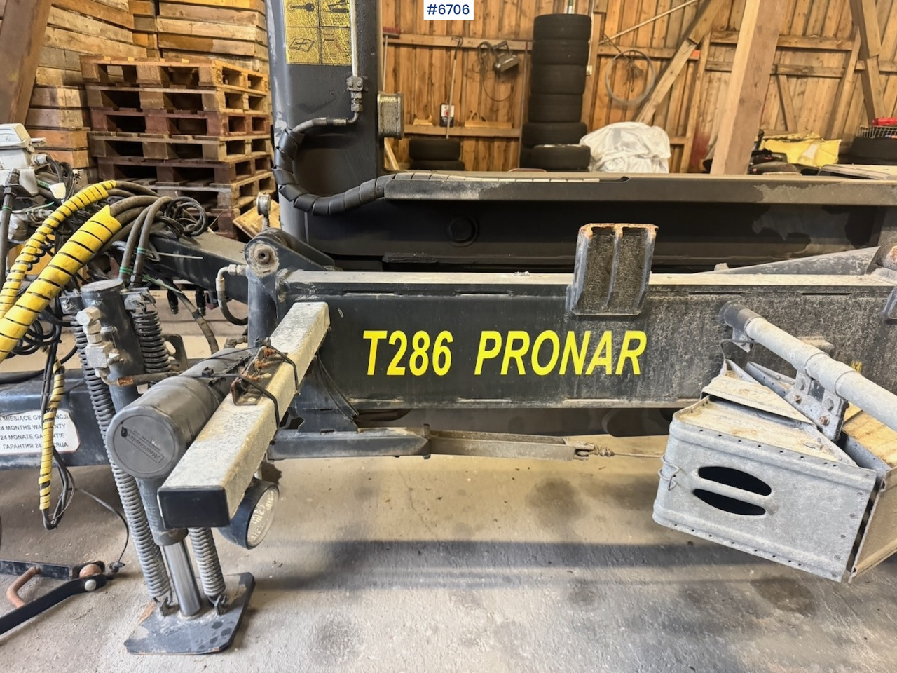 Zemědělský přívěs 2019 Pronar T286 Hook Trailer for Tractor: obrázek 17 Zemědělský přívěs 2019 Pronar T286 Hook Trailer for Tractor: obrázek 17