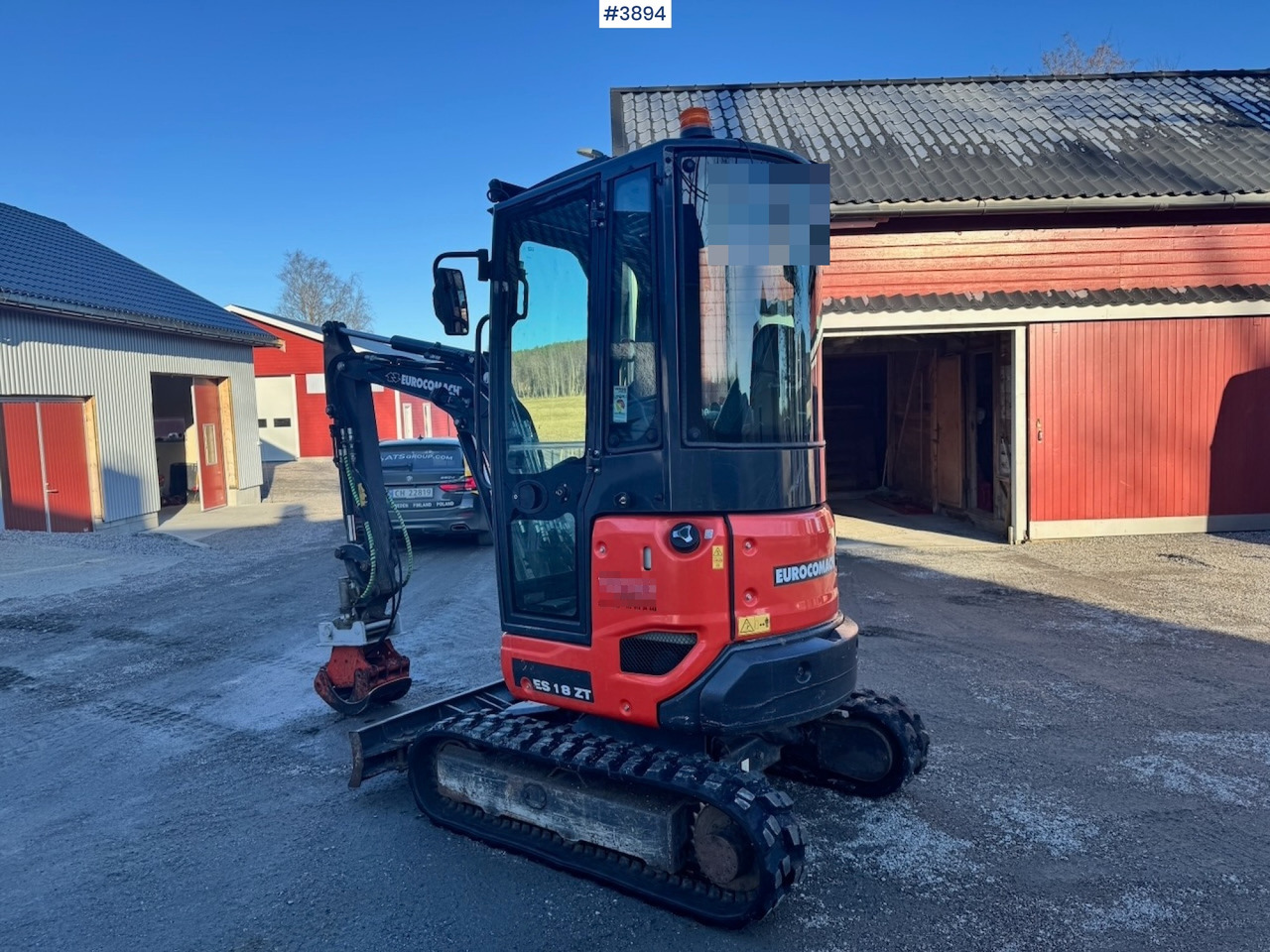 2020 Euromach ES18ZT Minigraver w/ 3 Excavator bucket - Rýpadlo: obrázek 3 2020 Euromach ES18ZT Minigraver w/ 3 Excavator bucket - Rýpadlo: obrázek 3