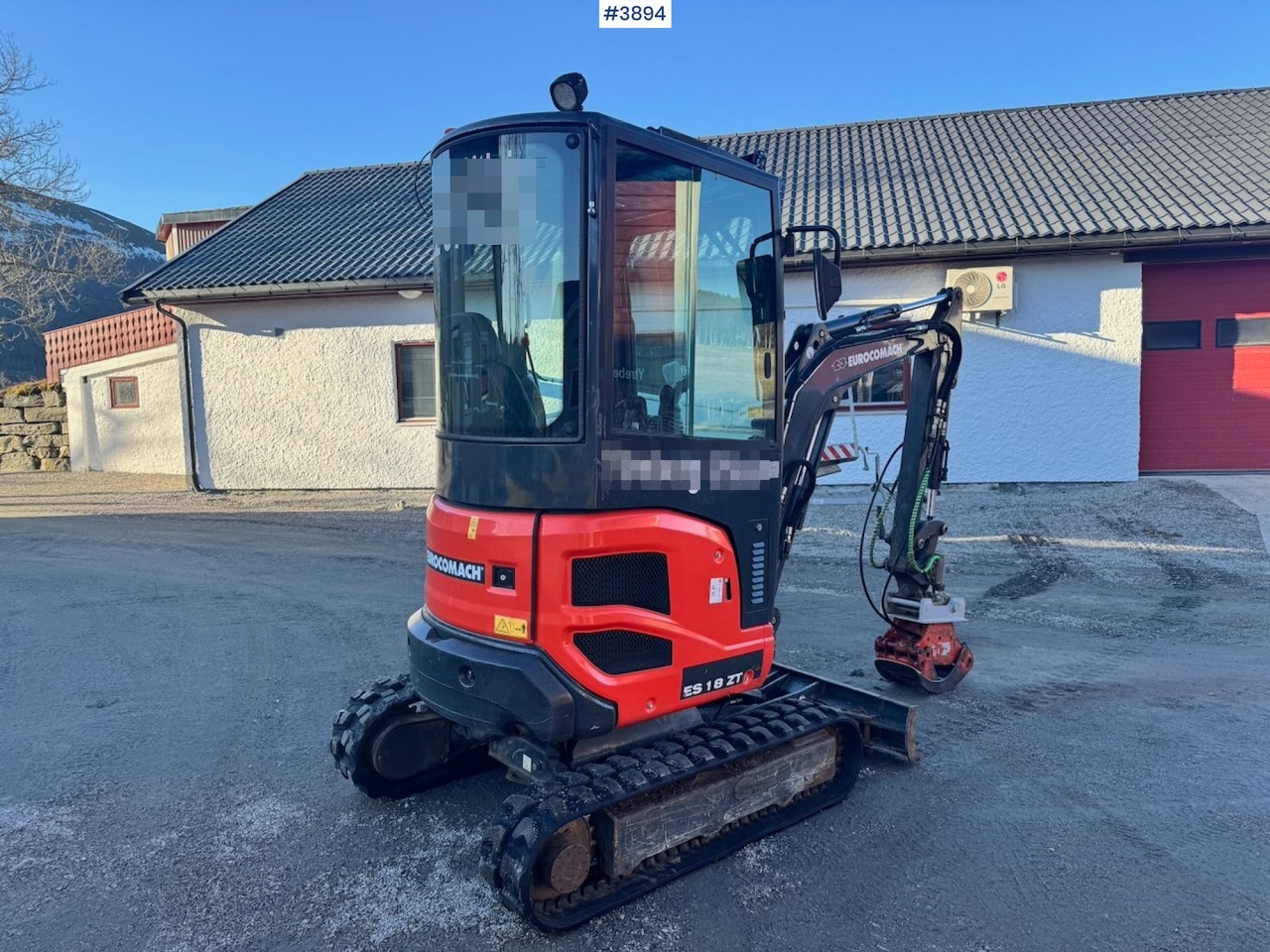 2020 Euromach ES18ZT Minigraver w/ 3 Excavator bucket - Rýpadlo: obrázek 5 2020 Euromach ES18ZT Minigraver w/ 3 Excavator bucket - Rýpadlo: obrázek 5