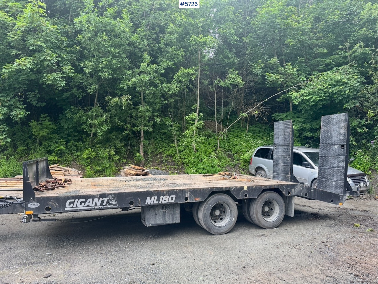 2023 Gigant ML-160 Machine trailer for tractor. - Podvalníkový přívěs: obrázek 2 2023 Gigant ML-160 Machine trailer for tractor. - Podvalníkový přívěs: obrázek 2