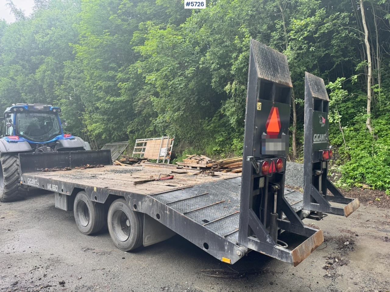 2023 Gigant ML-160 Machine trailer for tractor. - Podvalníkový přívěs: obrázek 3 2023 Gigant ML-160 Machine trailer for tractor. - Podvalníkový přívěs: obrázek 3