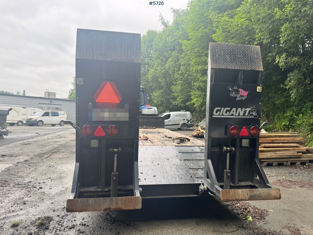 2023 Gigant ML-160 Machine trailer for tractor. - Podvalníkový přívěs: obrázek 4 2023 Gigant ML-160 Machine trailer for tractor. - Podvalníkový přívěs: obrázek 4