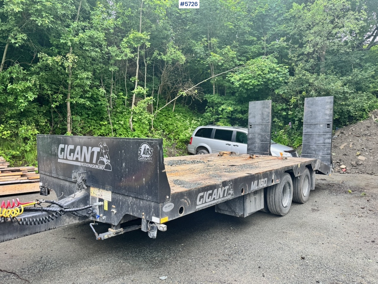 2023 Gigant ML-160 Machine trailer for tractor. - Podvalníkový přívěs: obrázek 1 2023 Gigant ML-160 Machine trailer for tractor. - Podvalníkový přívěs: obrázek 1