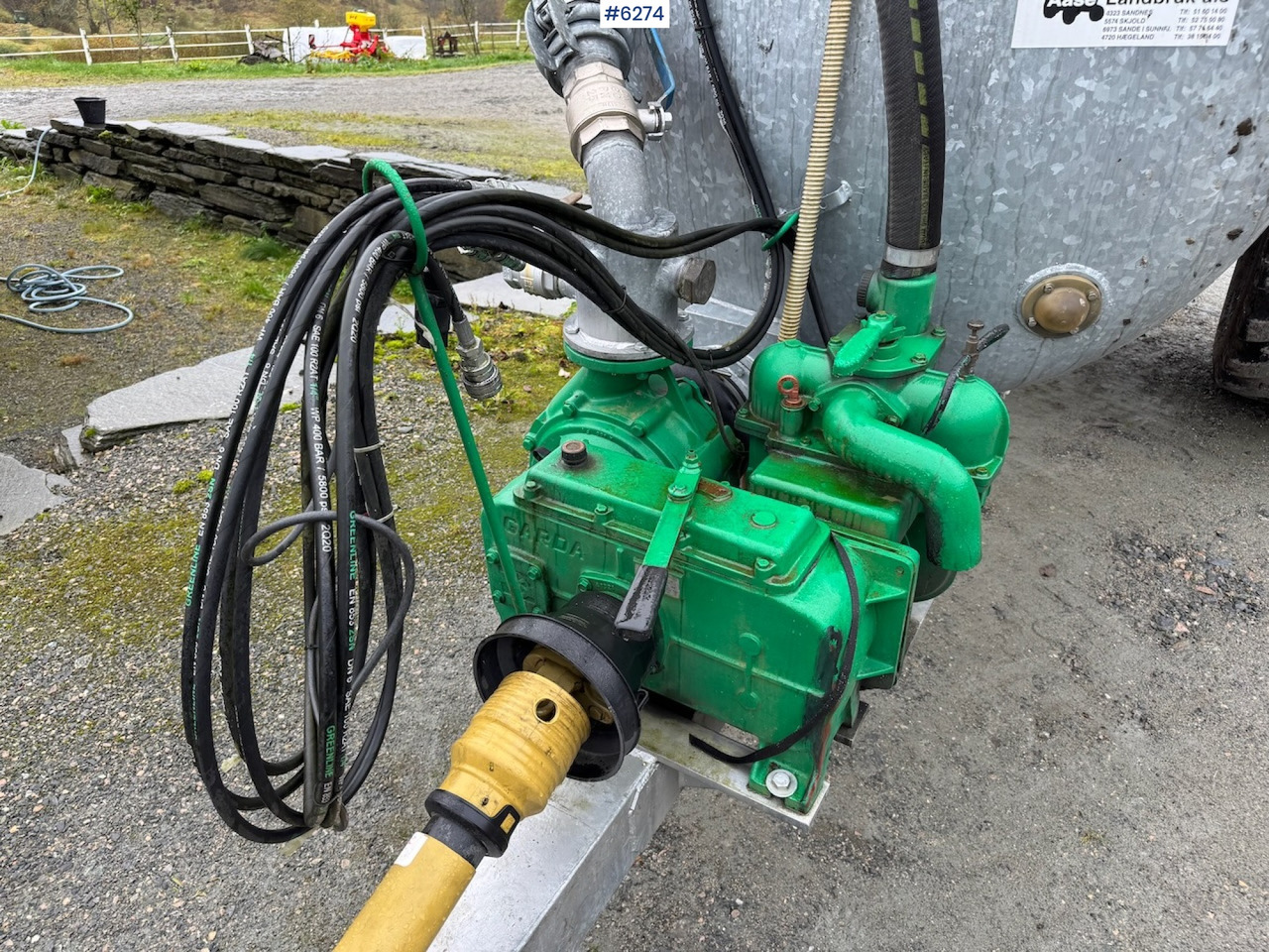 2024 Garcia C-60 6000 liter manure wagon w/ vacuum, combi and cannon. - Fekální cisterna: obrázek 5 2024 Garcia C-60 6000 liter manure wagon w/ vacuum, combi and cannon. - Fekální cisterna: obrázek 5