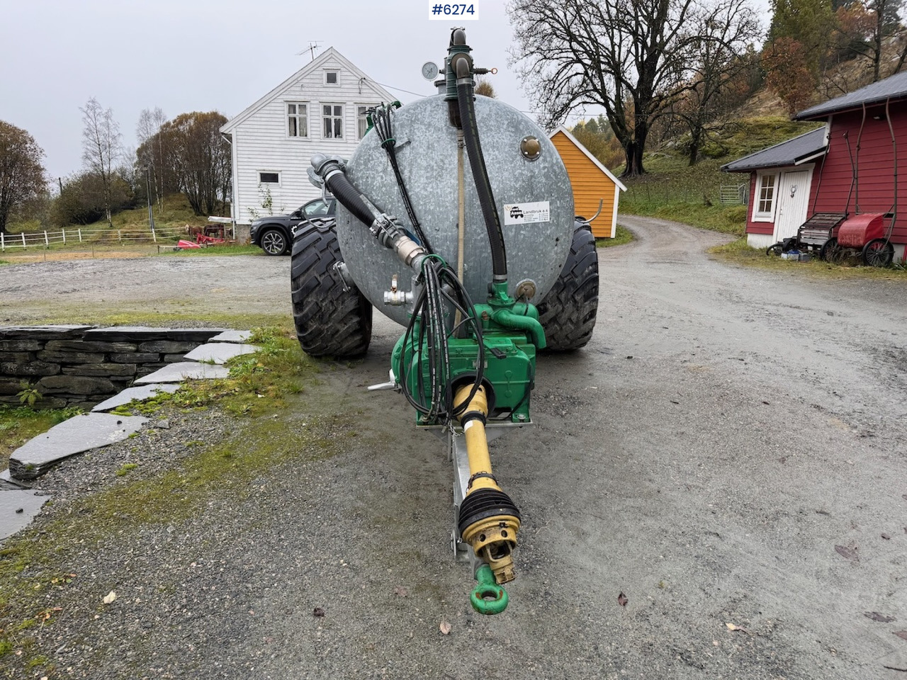 2024 Garcia C-60 6000 liter manure wagon w/ vacuum, combi and cannon. - Fekální cisterna: obrázek 3 2024 Garcia C-60 6000 liter manure wagon w/ vacuum, combi and cannon. - Fekální cisterna: obrázek 3