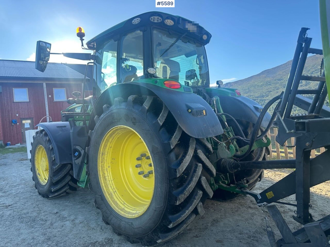 Traktor 2024 John Deere 6R 185 4x4 tractor w/ front loader, GPS and winter tires. WATCH VIDEO: obrázek 15