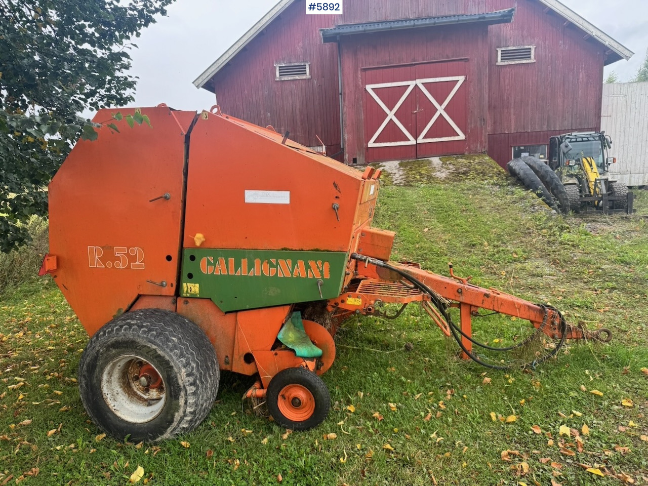 Approx. 1990 Callignani R52 Round baler - Stroj na sklizeň pícnin: obrázek 1 Approx. 1990 Callignani R52 Round baler - Stroj na sklizeň pícnin: obrázek 1
