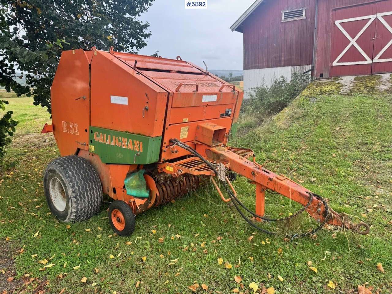 Approx. 1990 Callignani R52 Round baler - Stroj na sklizeň pícnin: obrázek 5 Approx. 1990 Callignani R52 Round baler - Stroj na sklizeň pícnin: obrázek 5