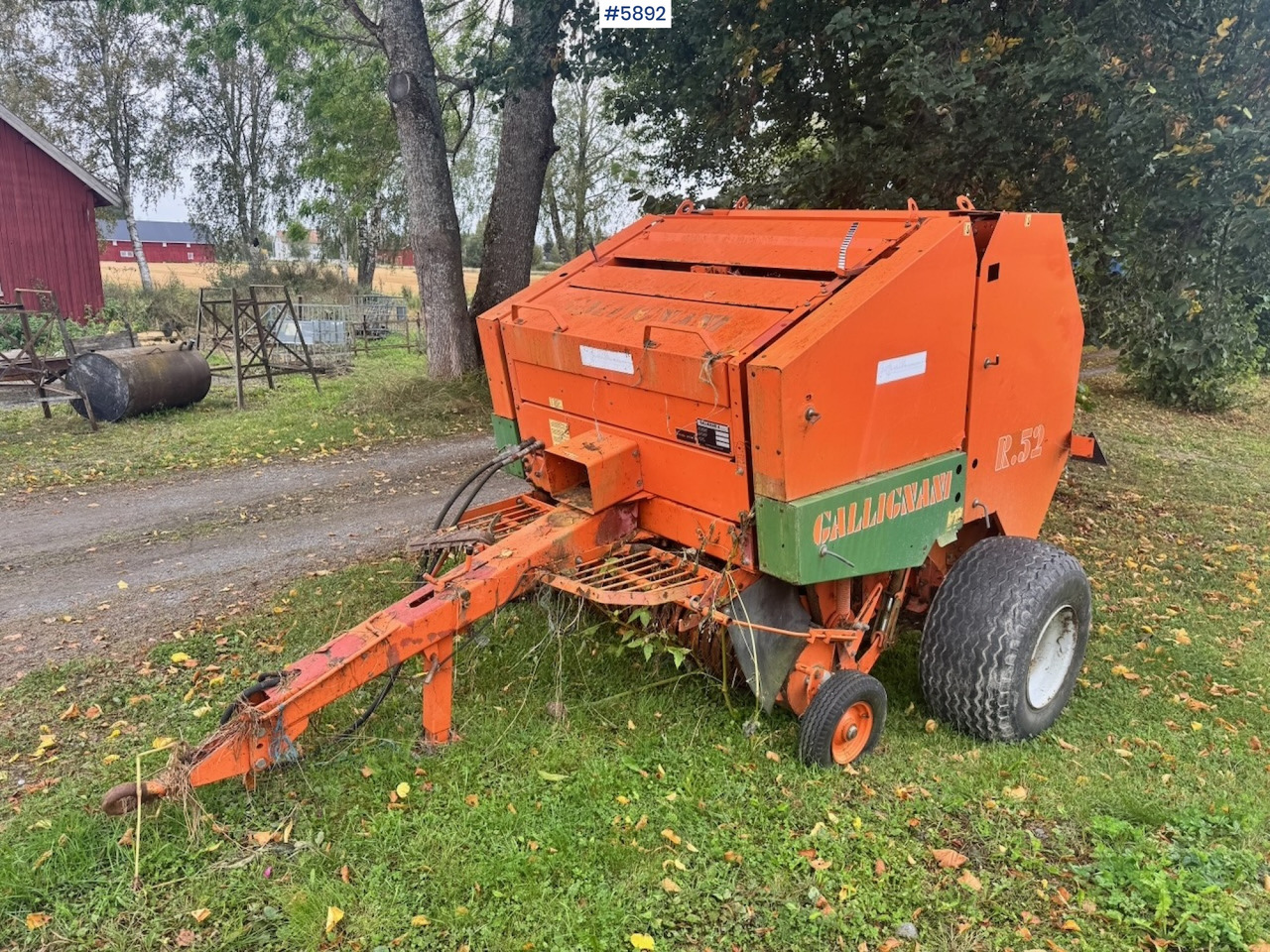 Approx. 1990 Callignani R52 Round baler - Stroj na sklizeň pícnin: obrázek 3 Approx. 1990 Callignani R52 Round baler - Stroj na sklizeň pícnin: obrázek 3