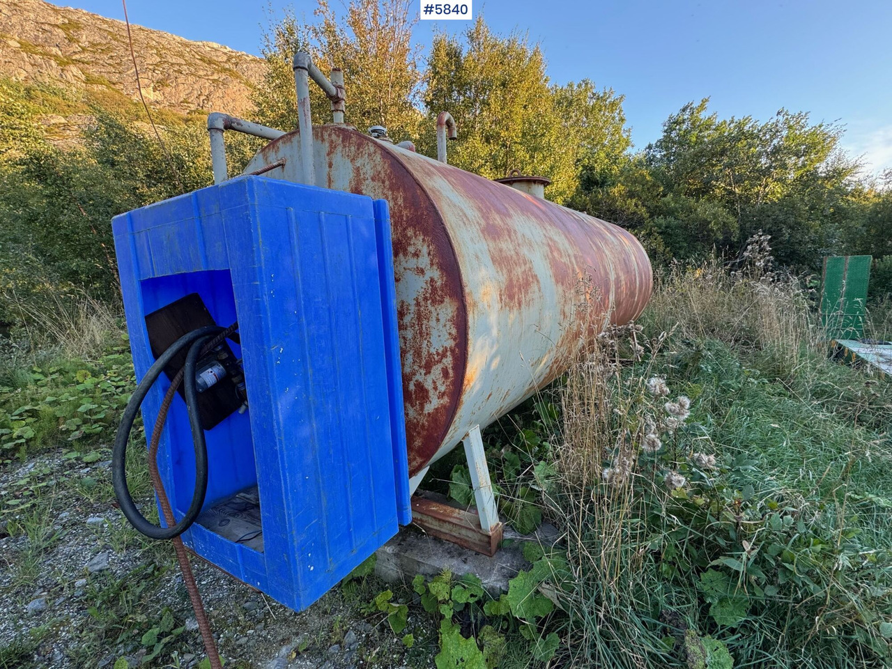 Dieseltank 12000L - Skladovací nádrž: obrázek 1 Dieseltank 12000L - Skladovací nádrž: obrázek 1