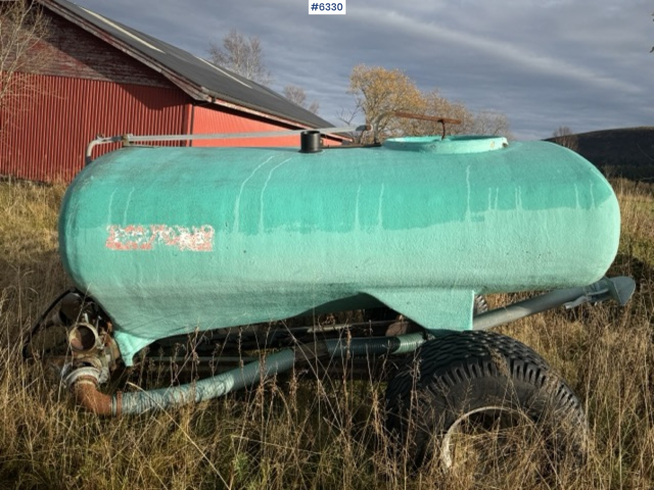 Doff X 3,500-liter manure spreader - Fekální cisterna: obrázek 3 Doff X 3,500-liter manure spreader - Fekální cisterna: obrázek 3