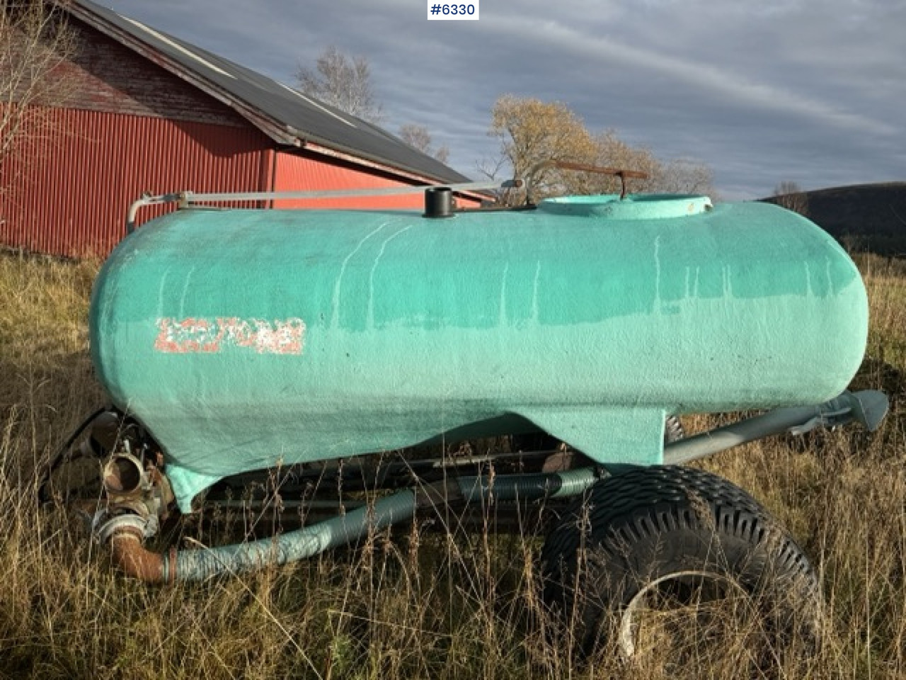 Doff X 3,500-liter manure spreader - Fekální cisterna: obrázek 4 Doff X 3,500-liter manure spreader - Fekální cisterna: obrázek 4