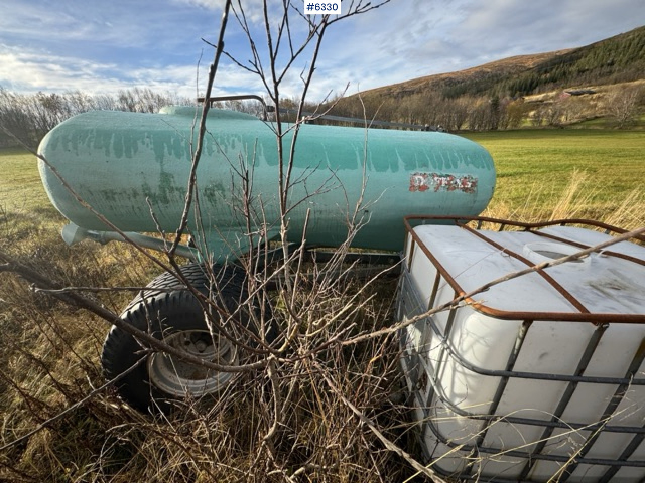 Doff X 3,500-liter manure spreader - Fekální cisterna: obrázek 2 Doff X 3,500-liter manure spreader - Fekální cisterna: obrázek 2