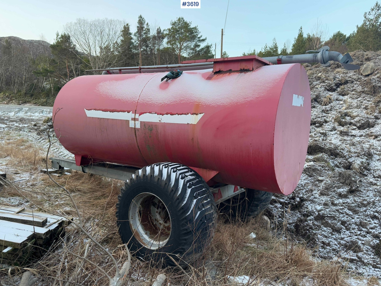 Fertilizer tank 6000 liters - Fekální cisterna: obrázek 4 Fertilizer tank 6000 liters - Fekální cisterna: obrázek 4