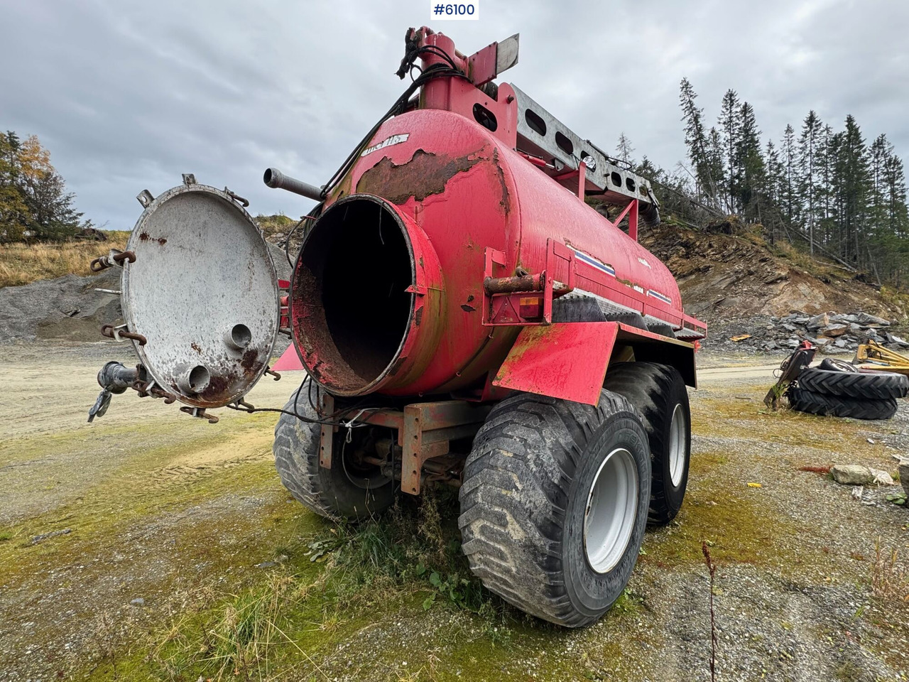 Høgborg 12,000L fertilizer trailer - Fekální cisterna: obrázek 5 Høgborg 12,000L fertilizer trailer - Fekální cisterna: obrázek 5