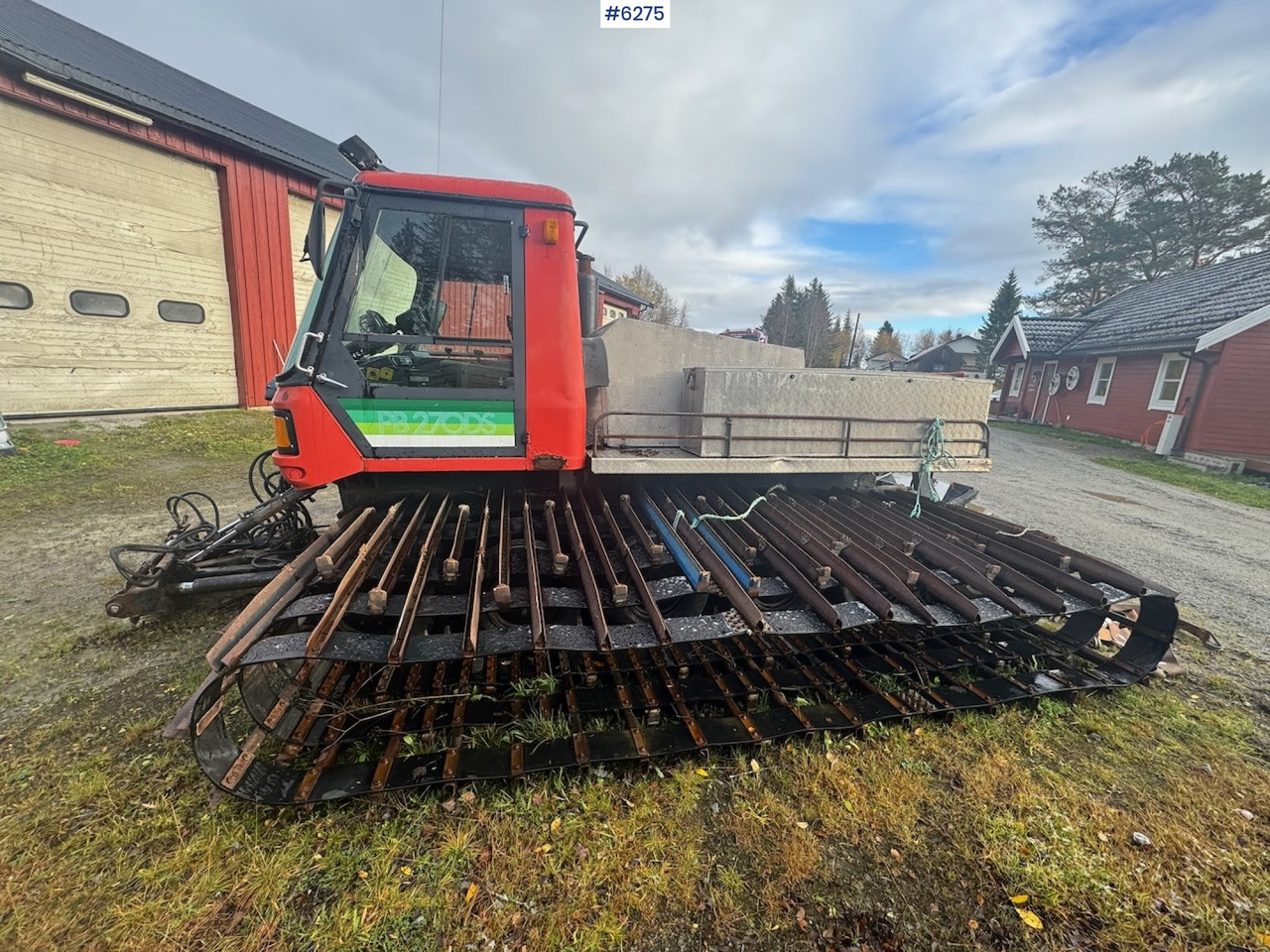 1985 Kässbohrer PB 270DS treadle machine w/ cutters and smoothing board - Komunální/ Speciální technika: obrázek 5 1985 Kässbohrer PB 270DS treadle machine w/ cutters and smoothing board - Komunální/ Speciální technika: obrázek 5