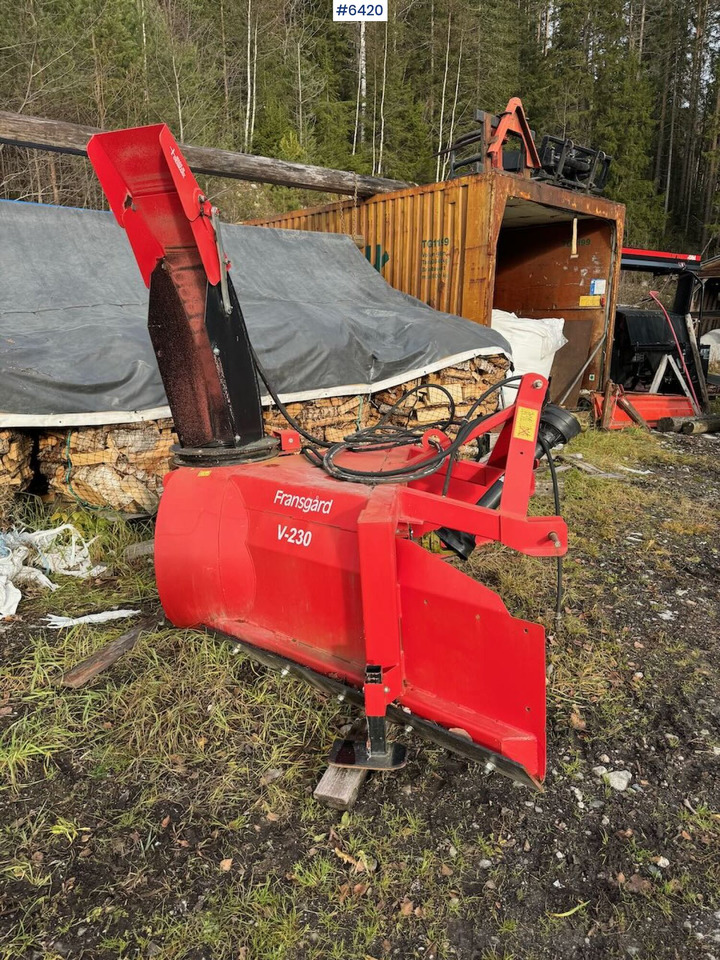 Fransgård V-230 Snow Blower - Komunální/ Speciální technika: obrázek 2 Fransgård V-230 Snow Blower - Komunální/ Speciální technika: obrázek 2