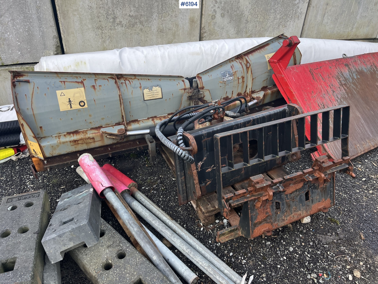 Tellefsdal folding plough for tractor - Komunální/ Speciální technika: obrázek 3 Tellefsdal folding plough for tractor - Komunální/ Speciální technika: obrázek 3