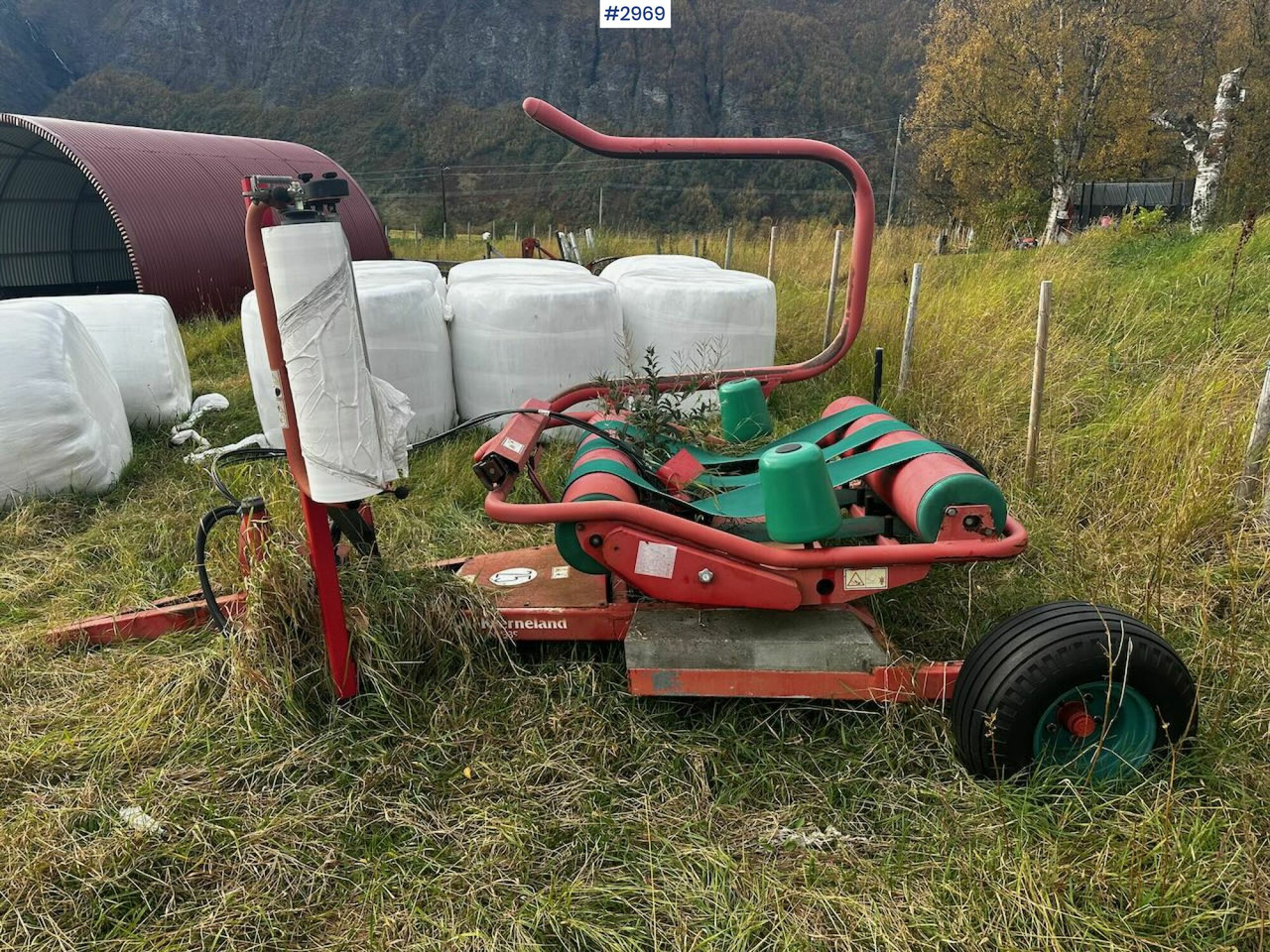 Stroj na sklizeň pícnin Kverneland UN 7335 round bale packs: obrázek 6