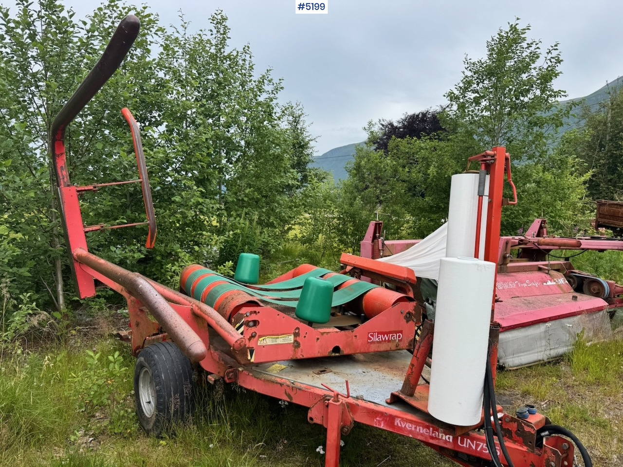 Kverneland UN7515 Round Bale Wrapper - Stroj na sklizeň pícnin: obrázek 3 Kverneland UN7515 Round Bale Wrapper - Stroj na sklizeň pícnin: obrázek 3